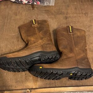 Caterpillar Men's‎ Tan Leather Boots